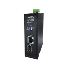 Industrial Media Converter
1xGbE RJ45 30w PoE + 1xGbE SFP
-40~75℃
48~56VDC input