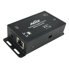 Industrial Media Converter
1xPoE PD Gbe + 1xGbE SFP
-40~75℃
12VDC Power Input