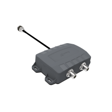 Ultra-Wideband two-way splitter (410 - 700 MHz) with 2 x N-Type (F) & 1x N-Type (M) connectors, 30cm