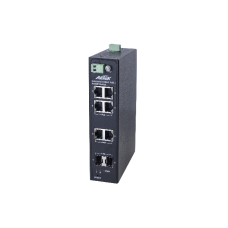 GbE Industrial switch\n4*60W UPoE OR 2*90W UPOE+2*30W, 2*SFP, 2*RJ45\nTotal power budget: 240W\n12KV Po